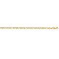 60cm Flat Figaro Chain in 9kt Yellow Gold