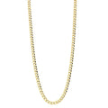50cm Hollow Curb Chain in 9kt Yellow Gold