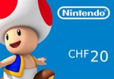 Nintendo eShop Prepaid Card CHF 20 Key CH