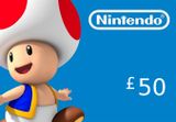 Nintendo eShop Prepaid Card GBP 50 Key UK