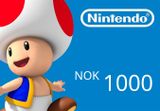 Nintendo eShop Prepaid Card NOK 1000  Key NOK