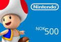 Nintendo eShop Prepaid Card 500 NOK NO Key