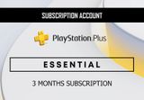 PlayStation Plus Essential 3 Months Subscription ACCOUNT