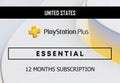 PlayStation Plus Essential 12 Months Subscription US