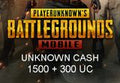 PUBG Mobile - 1500 + 300 UC CD Key