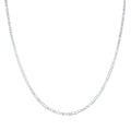 50cm 1.5mm Width Box Chain Necklace in Sterling Silver