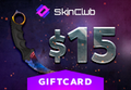 Skin.Club $15 Gift Card