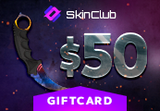 Skin.Club $50 Gift Card