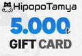 HipopoTamya ₺5,000 Gift Card