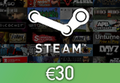 Steam Wallet Card €30 EU Activation Code