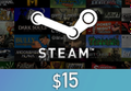 Steam Gift Card $15 Global Activation Code
