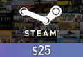 Steam Gift Card $25 Global Activation Code