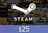 Steam Gift Card $25 Global Activation Code