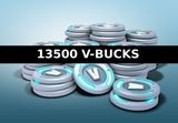 Fortnite - 13500 V-Bucks PS5 Account